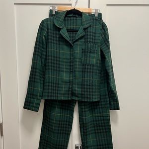 PLAID WINTER PJ SET